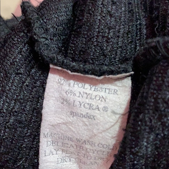 Bette Paige Vintage long sleeve black-front tie cardigan - Picture 8 of 8